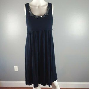 Ann Taylor LOFT Beaded Jersey Dress
